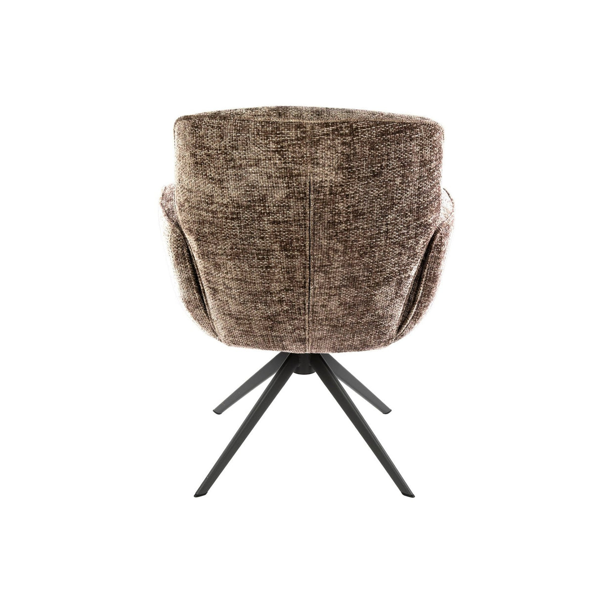 Sæt med 2 spisestuestole Milano drejelig Hoven rig champagne 