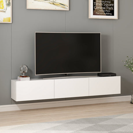 TV Møbelsæt Rigel Hvid Melamin 180x30x32 cm