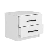Sengebord Bar Hvid Melamin 50x40x47 cm