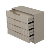 Ladekasten - Ladekast Kale Luxe Steen Melamine 100x85x45 cm - Dimehouse
