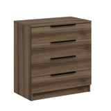 Kommode Kala Plus Valnød Melamin 73x77x42 cm