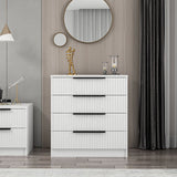 Kommode Bar Hvid Melamin 72x77x42 cm