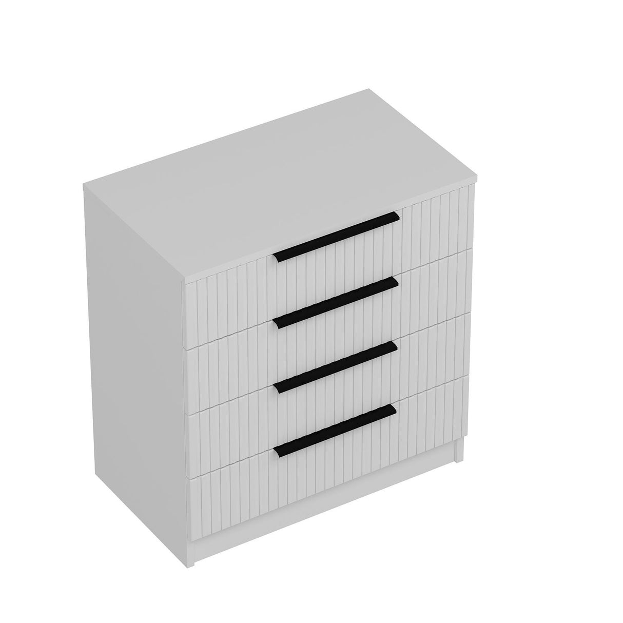 Kommode Bar Hvid Melamin 72x77x42 cm