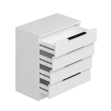 Kommode Bar Hvid Melamin 72x77x42 cm