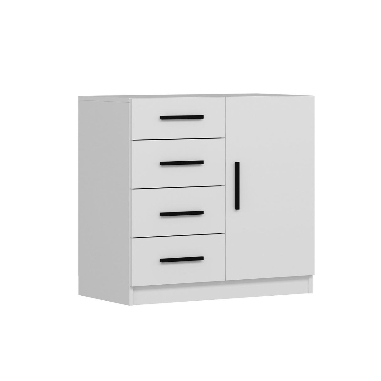 Kommode Bar Hvid Melamin 90x85x47 cm