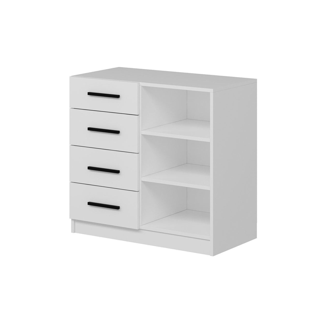 Kommode Bar Hvid Melamin 90x85x47 cm