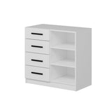 Kommode Bar Hvid Melamin 90x85x47 cm