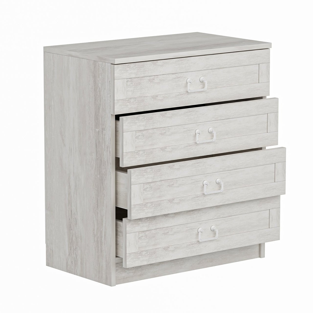 Kommode Bar Hvid Melamin 72x42x77 cm