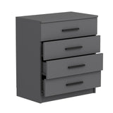 Ladekasten - Ladekast Kale Wit Melamine 70x42x79 cm - Dimehouse