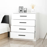 Ladekasten - Ladekast Kale Wit Melamine 70x42x79 cm - Dimehouse