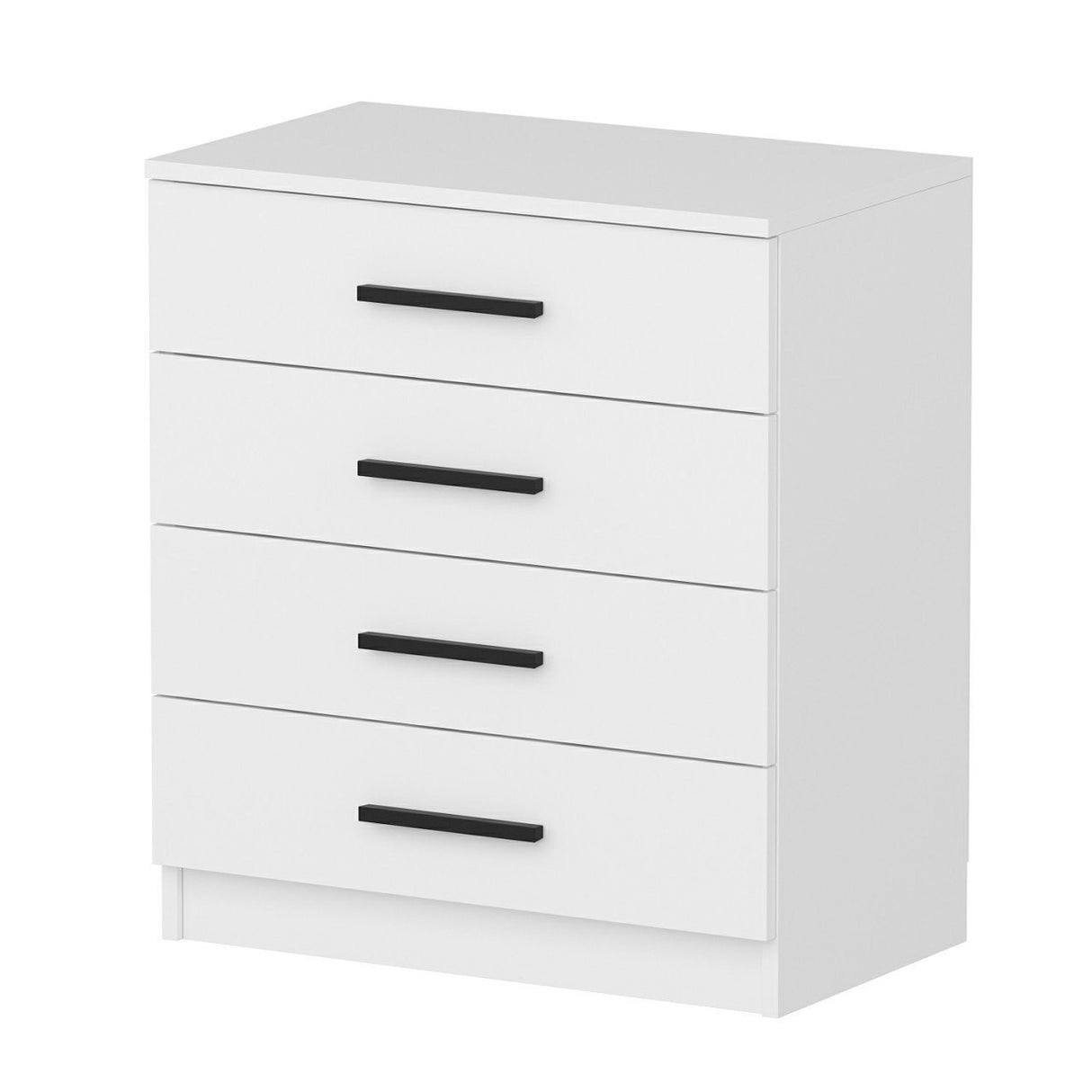 Ladekasten - Ladekast Kale Wit Melamine 70x42x79 cm - Dimehouse