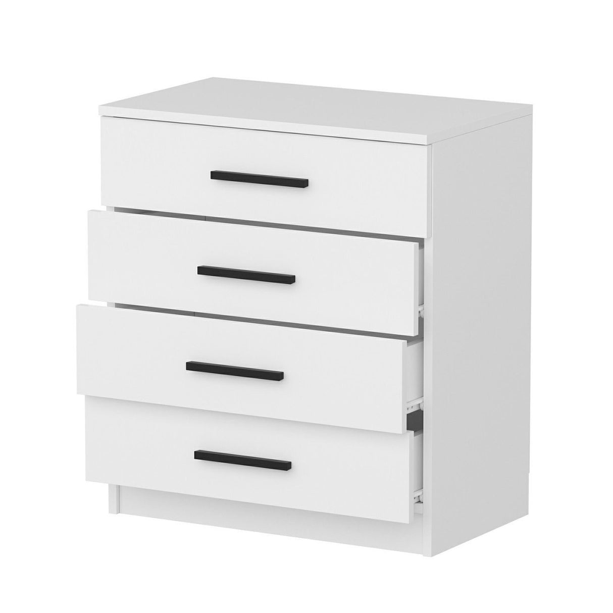 Ladekasten - Ladekast Kale Wit Melamine 70x42x79 cm - Dimehouse