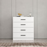 Ladekasten - Ladekast Kale TV Wit Melamine 90x100x47 cm - Dimehouse