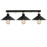 Hanglamp 3-lichts Zwart Metaal Allure