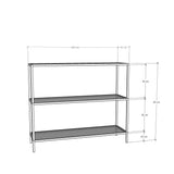 Kaptafels - Kaptafel Avignon Zwart Glas 100x85x30 cm - Dimehouse