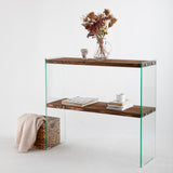Kaptafels - Kaptafel Massief Grenenhout - Walnoot kleur - 90x80x30 cm - Venedik - Dimehouse
