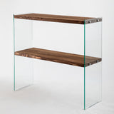 Kaptafels - Kaptafel Massief Grenenhout - Walnoot kleur - 90x80x30 cm - Venedik - Dimehouse