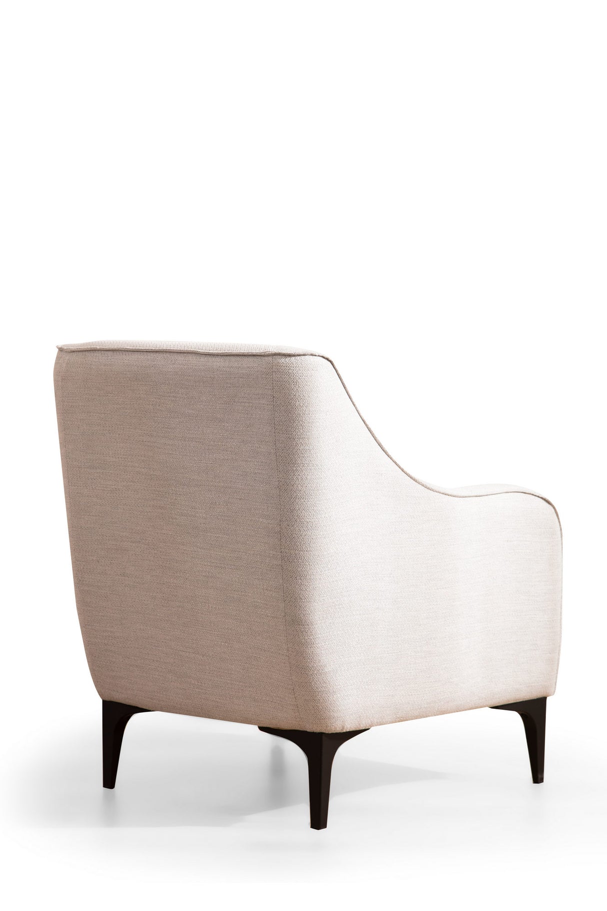Fauteuils - Modern landelijke fauteuil beige stof Belissimo - Dimehouse