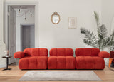 Modulsofa 3-personers Doblo rød