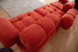 Modulsofa 3-personers Doblo rød