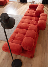 Modulsofa 3-personers Doblo rød