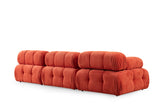 Modulsofa 3-personers Doblo rød