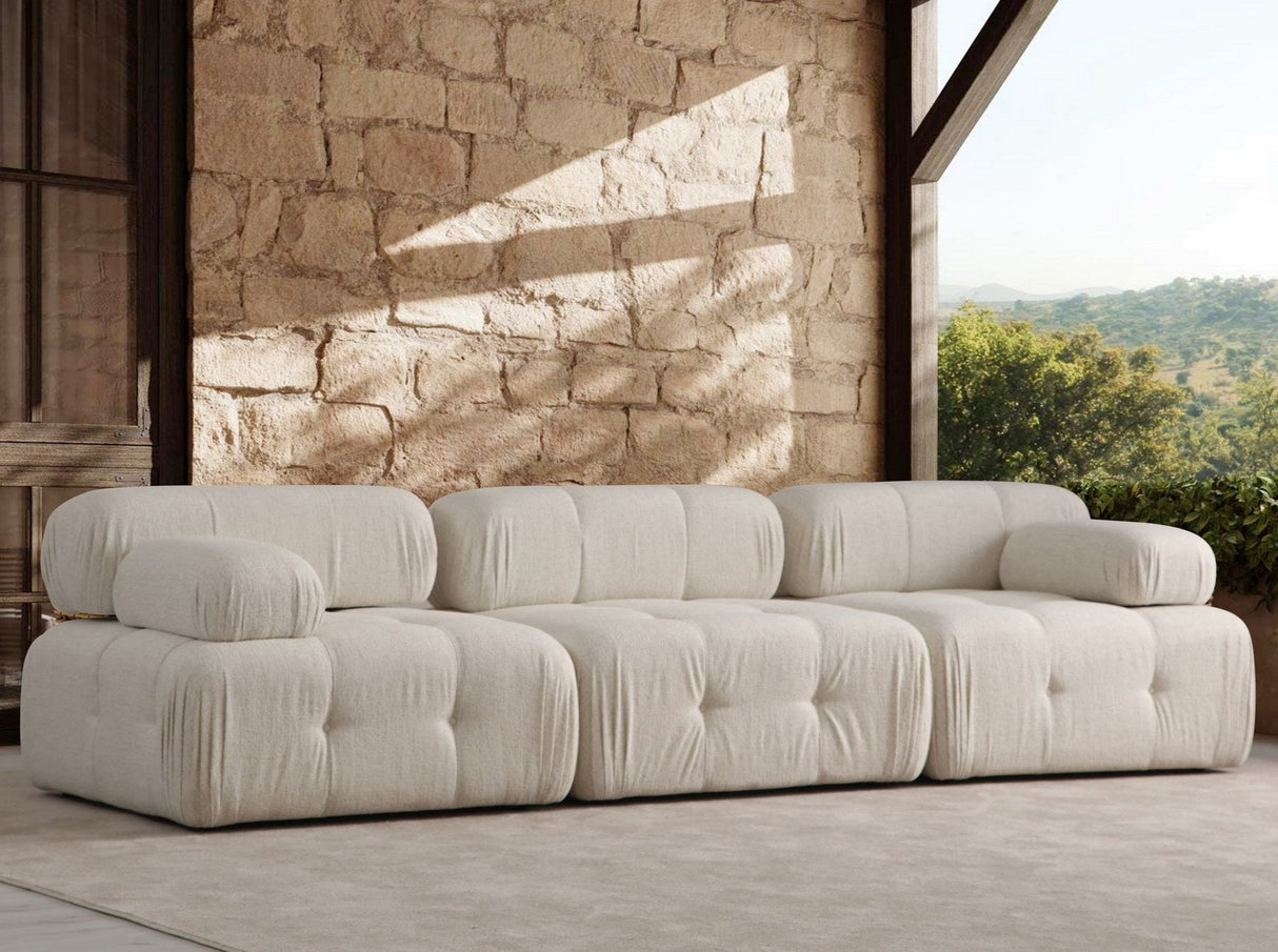 Modulopbygget sofa 3-personers Doblo creme