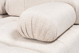 Banken - Modulaire bank 3 - zits met hocker Doblo licht beige - Dimehouse