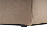Banken - Modulaire XXL hoekbank cappucino linnen 430 cm Sora - Dimehouse