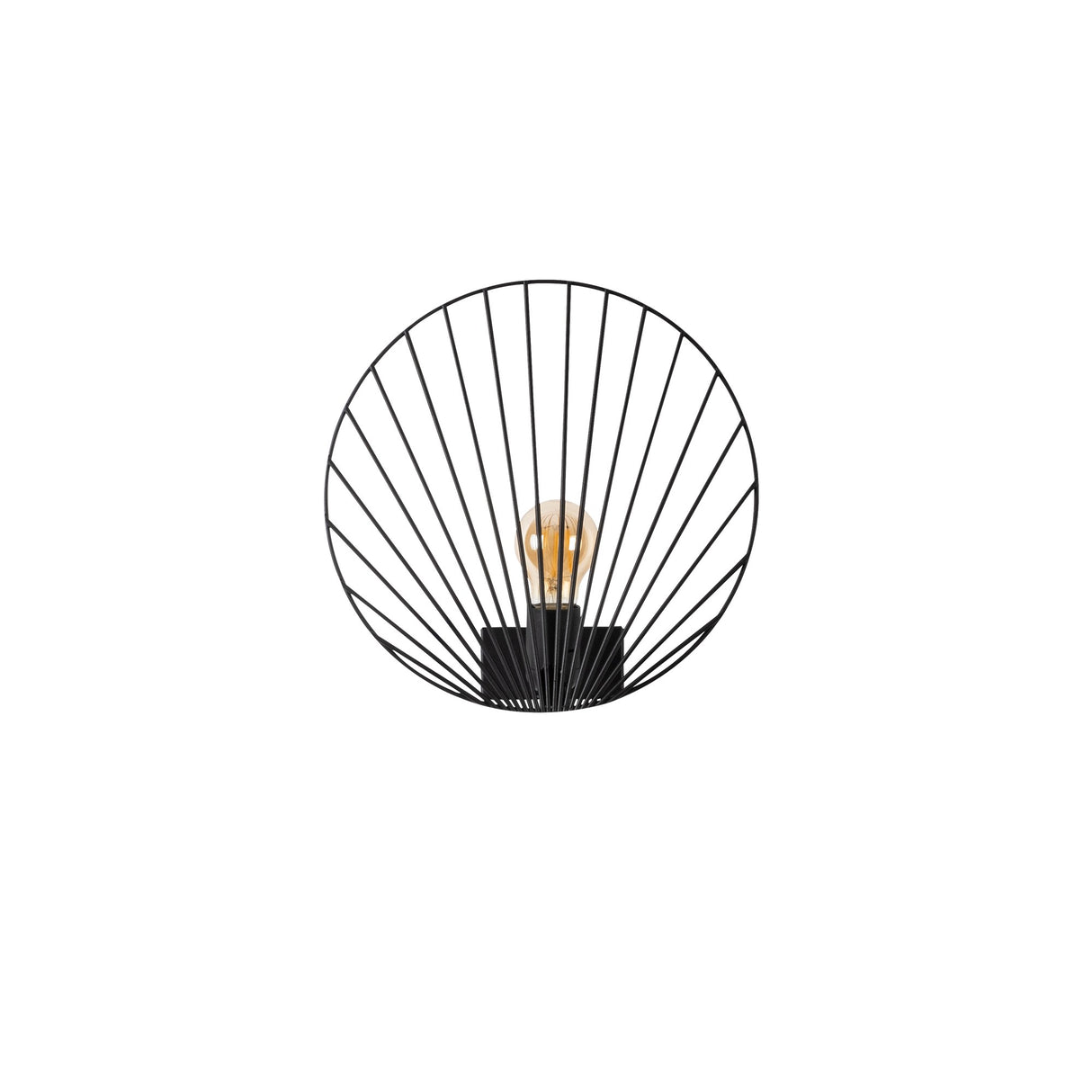 Wandlamp Zwart Metaal Arbor