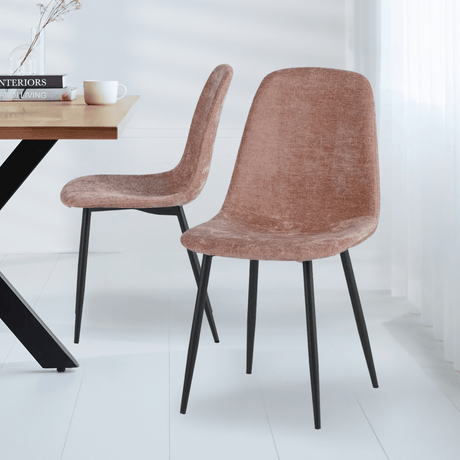 Sweep Spisestol Chenille - Gamserosa 