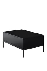 Meubelsets - Meubelset Zwart Lord - Salontafel + TV Meubel + Dressoir - Zwart Frame - Dimehouse