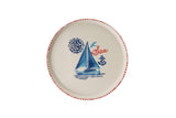 KAHSER14-MARINE Hvid Blå Rød 100% KERAMISK 6 cm bred