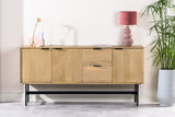 Dressoirs - Dressoir Mangohout Zayn 170x40x82 cm - Dimehouse