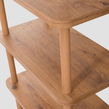 Wandkasten - Wandkast Step Atlantisch Dennenhout Melamine 80x75x28 cm - Dimehouse