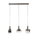 Hængelampe Nexus 3-lys Sort Metal 105 cm 