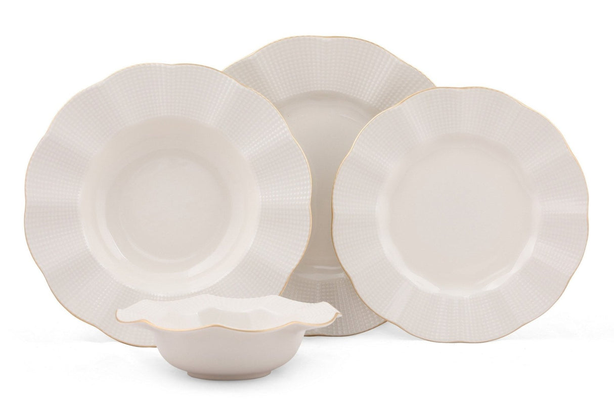 MLN24Y2694R520 Cremeguld 100% PORCELÆN