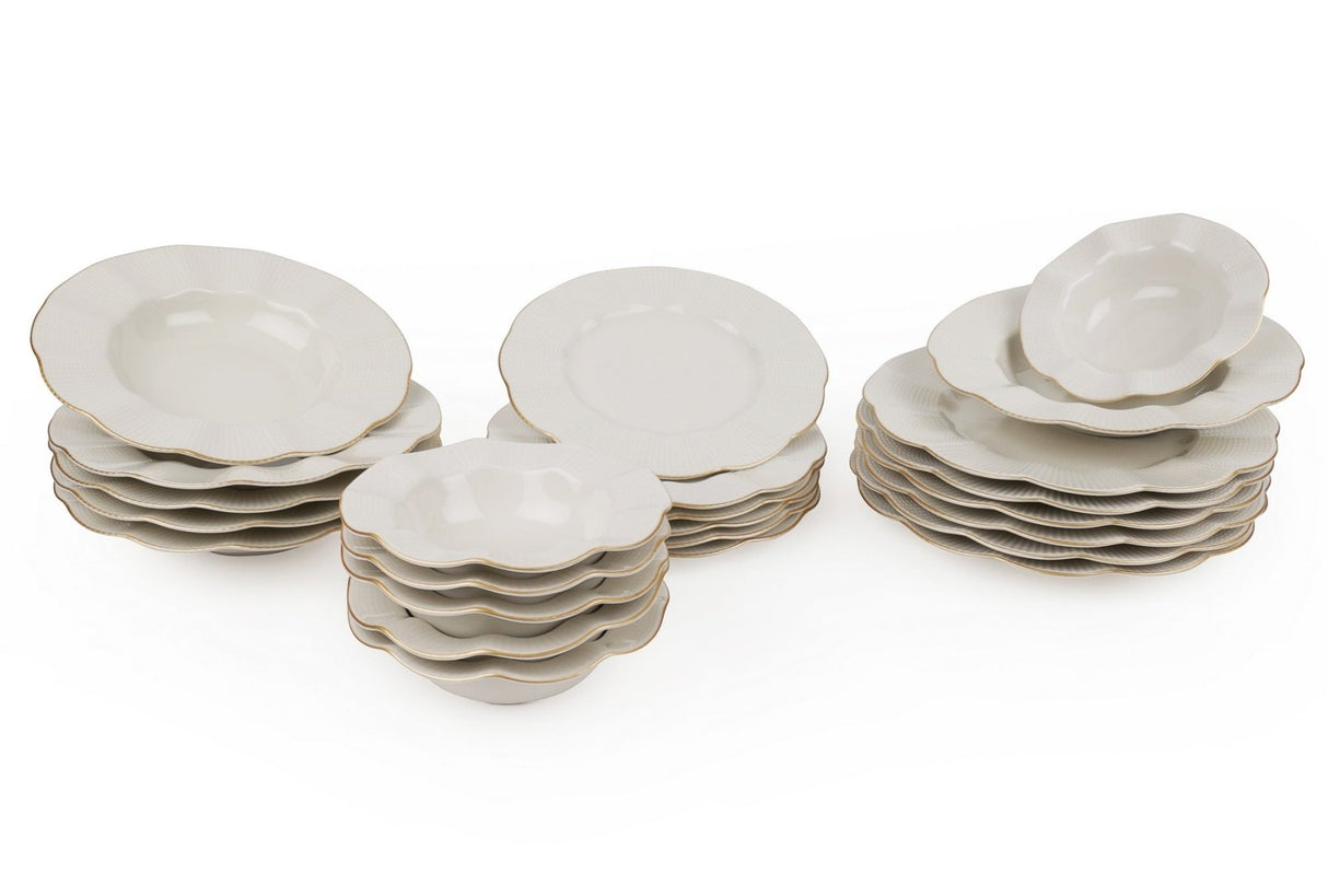 MLN24Y2694R520 Cremeguld 100% PORCELÆN