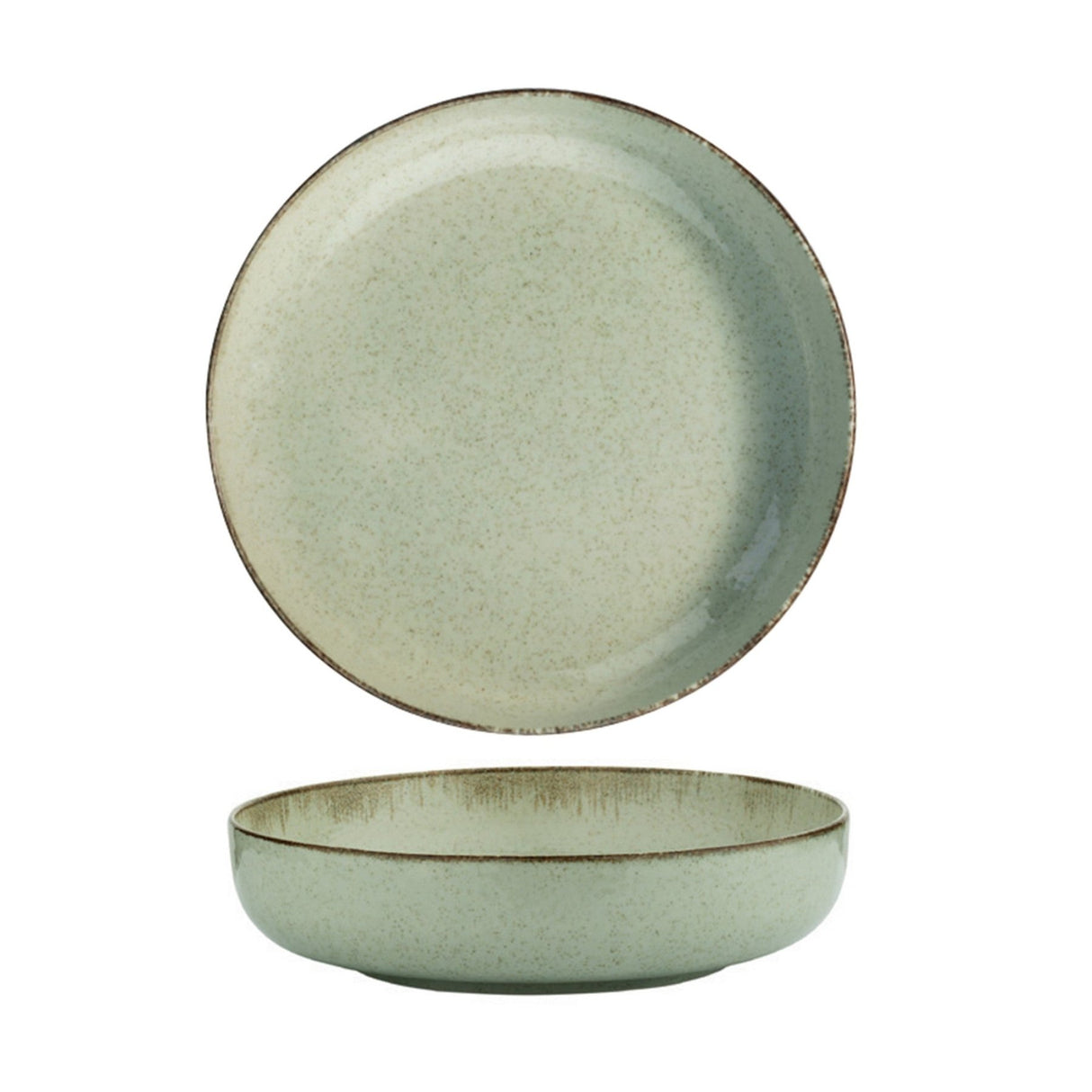 MOD24Y2730P03 Grøn 100% PORCELÆN