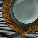 CXEO24Y2730P03 Grøn 100% PORCELÆN