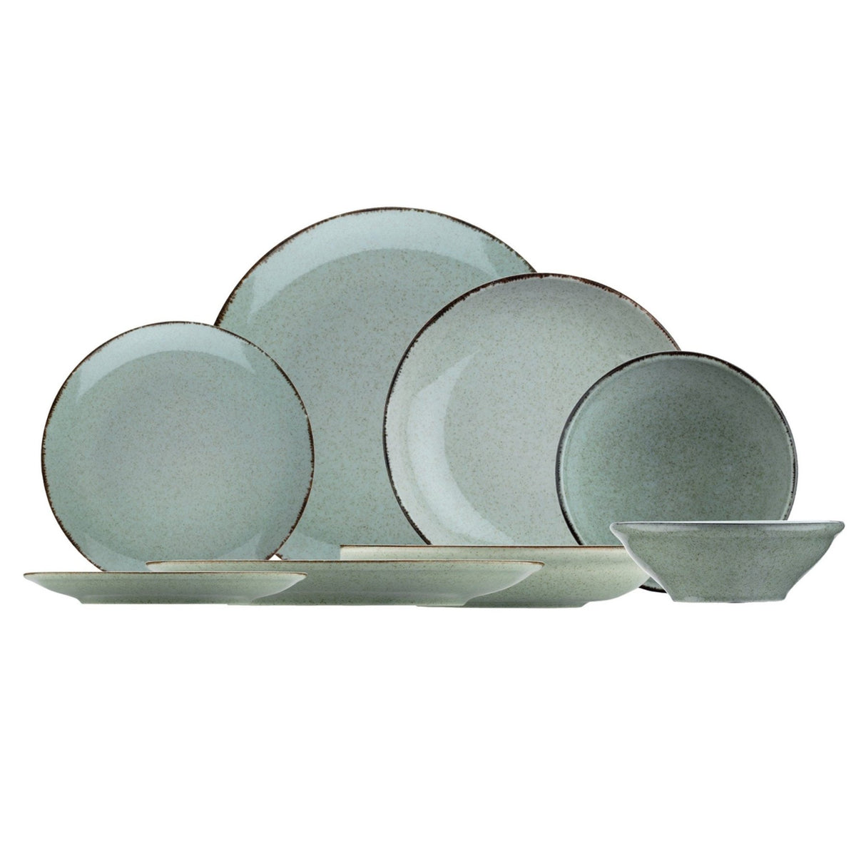 CXEO24Y2730P03 Grøn 100% PORCELÆN