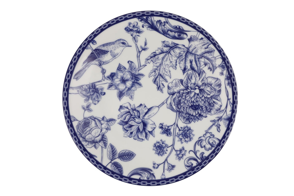 ZG24Y2420939016 Blå Hvid 100% PORCELÆN