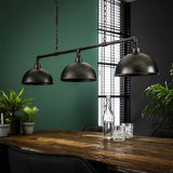 Hængelampe Abby DH Interiør Sort LxBxH 106x31x28 Sort Atmosfærisk foto diagonalt set forfra