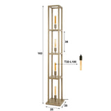 Design gulvlampe Nova 4-lys - Beige - 160 cm 