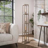 Design gulvlampe Nova 4-lys - Beige - 160 cm 