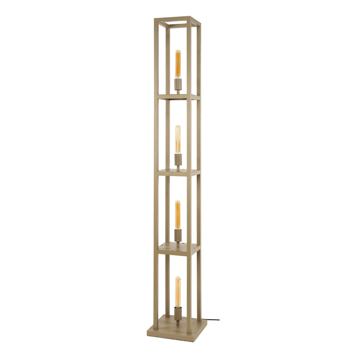 Design gulvlampe Nova 4-lys - Beige - 160 cm 
