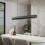 Hængelampe Zavi 120 cm mesh sort