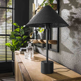 Table Lamp Kenneth Metaal Black