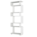 Design reol hvid melamin Blok 60x165x19,5 cm