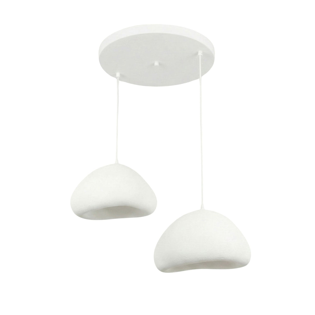 LORA-40-40-T-LUNA Hvid glasfiberhætte